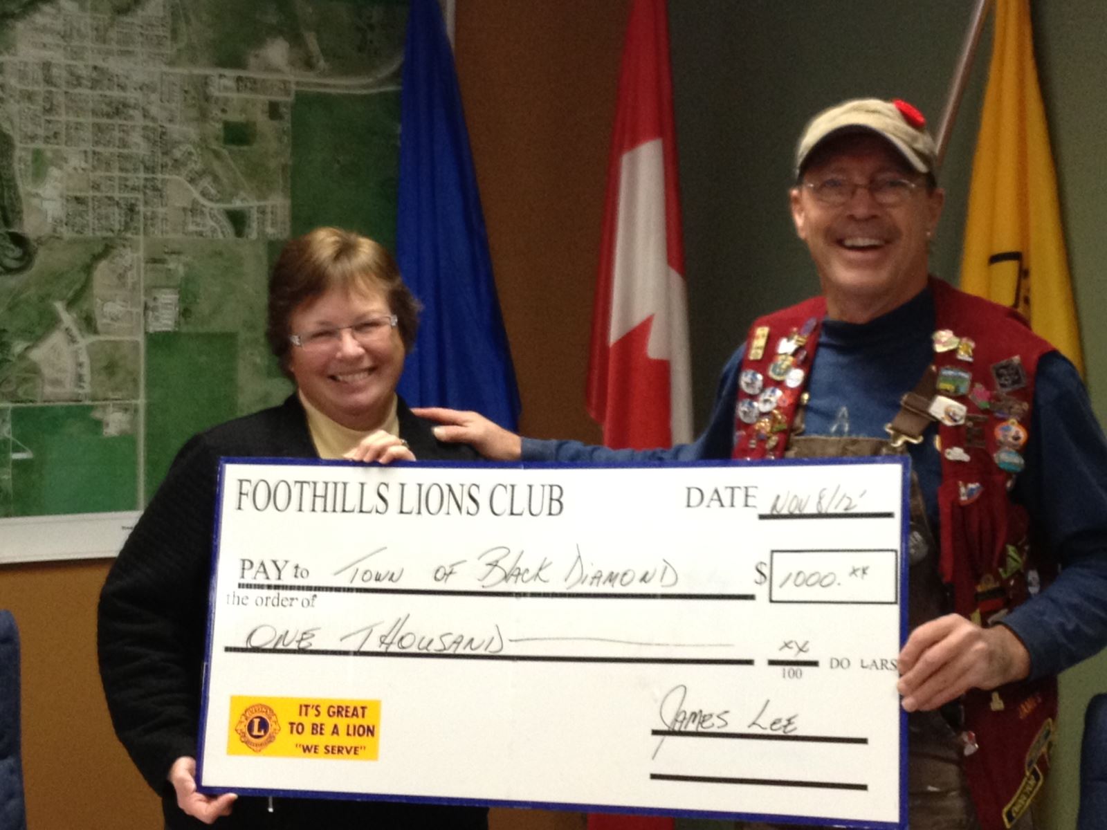 Lions Support Light-Up